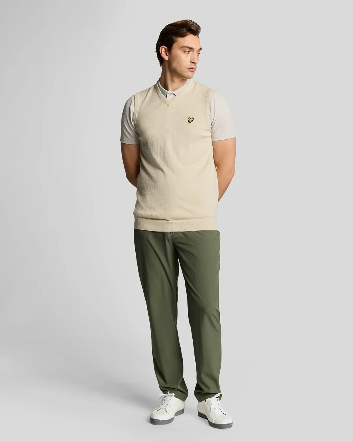 Golf Wool Blend Vest sold by Lyle & Scott product image thumbnail 2