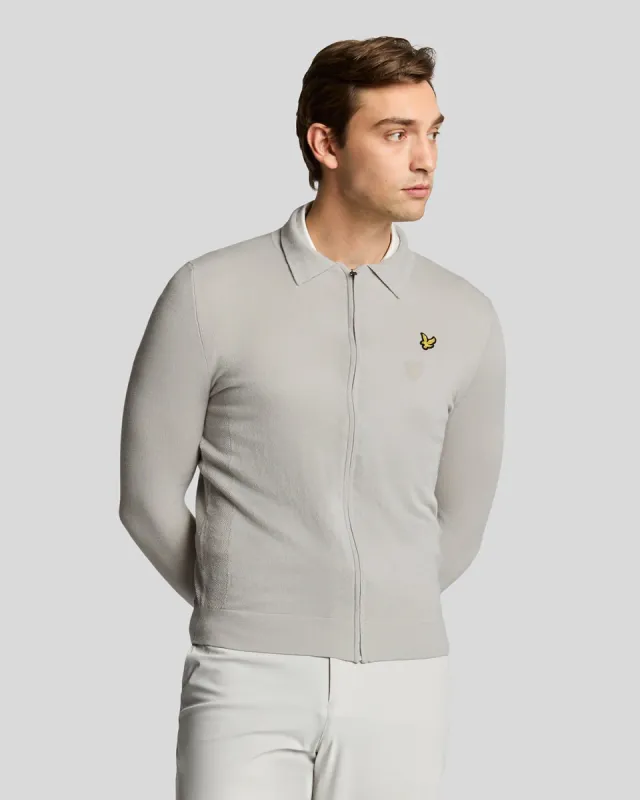 Lightweight Collared Cardigan sold by Lyle & Scott