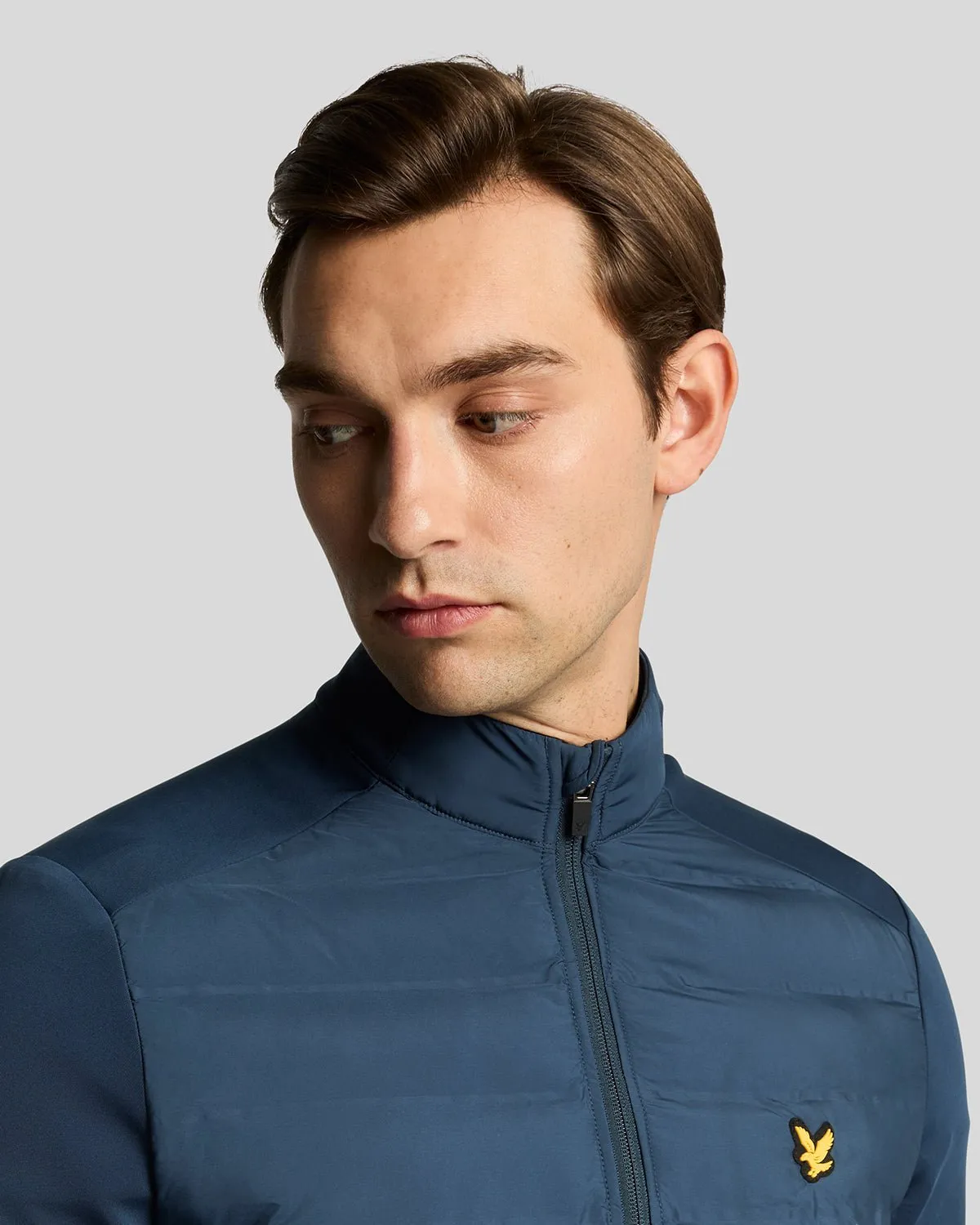 Hybrid Quilted Zip Jacket sold by Lyle & Scott product image thumbnail 4