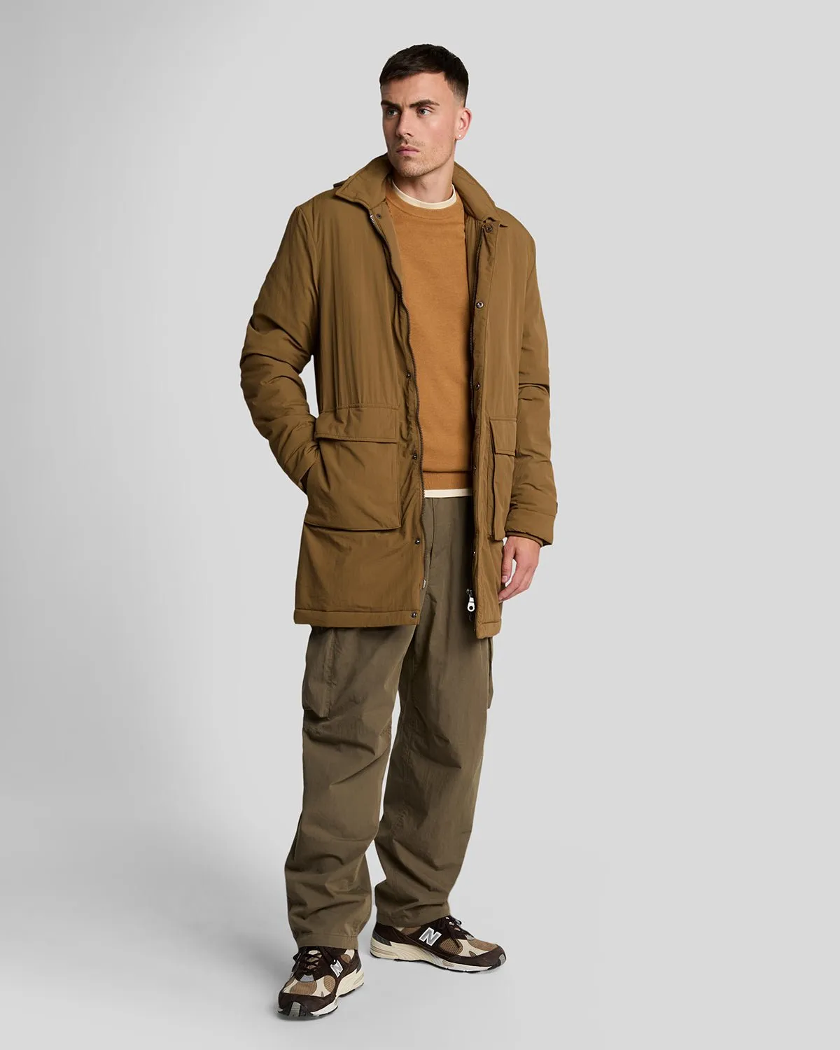 Cotton Crew Neck Jumper sold by Lyle & Scott product image thumbnail 2