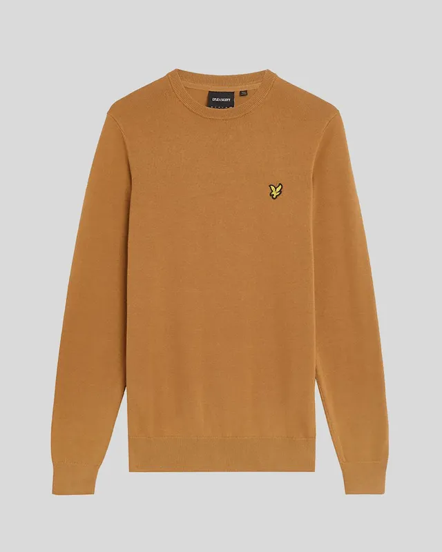 Cotton Crew Neck Jumper sold by Lyle & Scott product image thumbnail 5