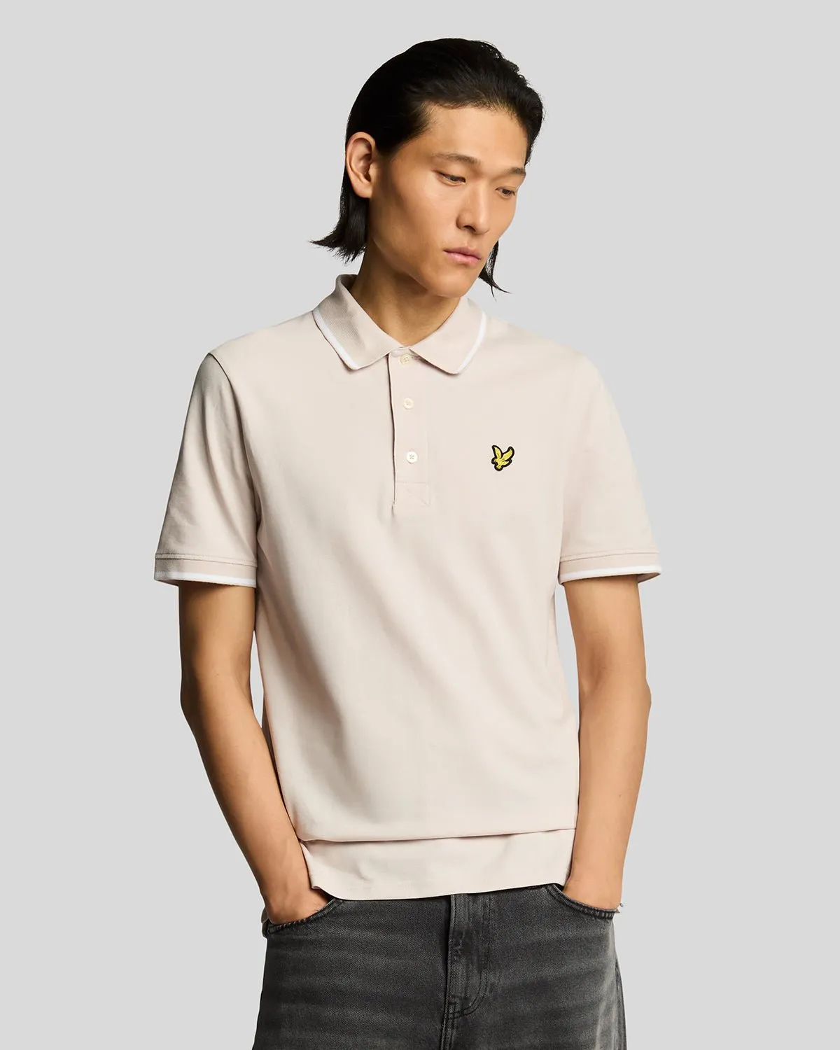Tipped Polo Shirt sold by Lyle & Scott