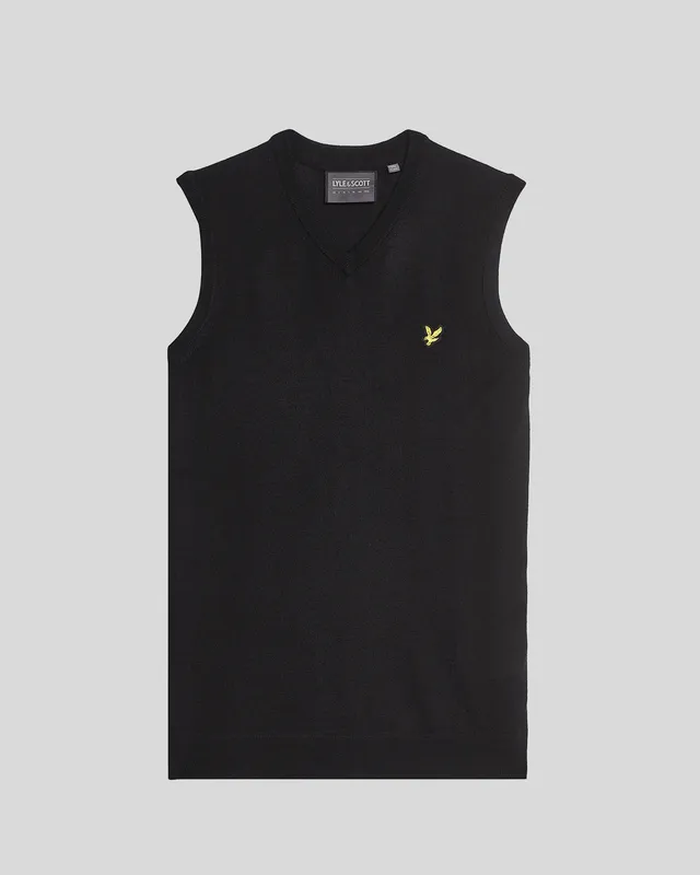 Golf Wool Blend Vest sold by Lyle & Scott product image thumbnail 5