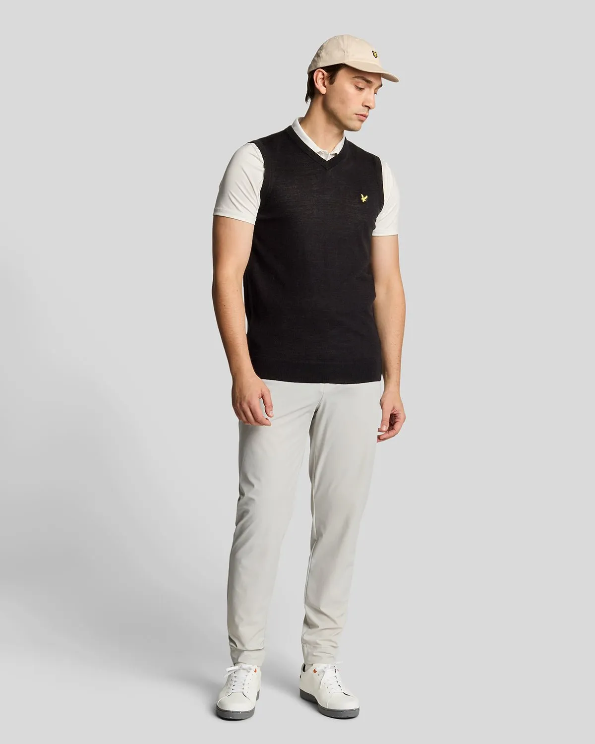 Golf Wool Blend Vest sold by Lyle & Scott product image thumbnail 2