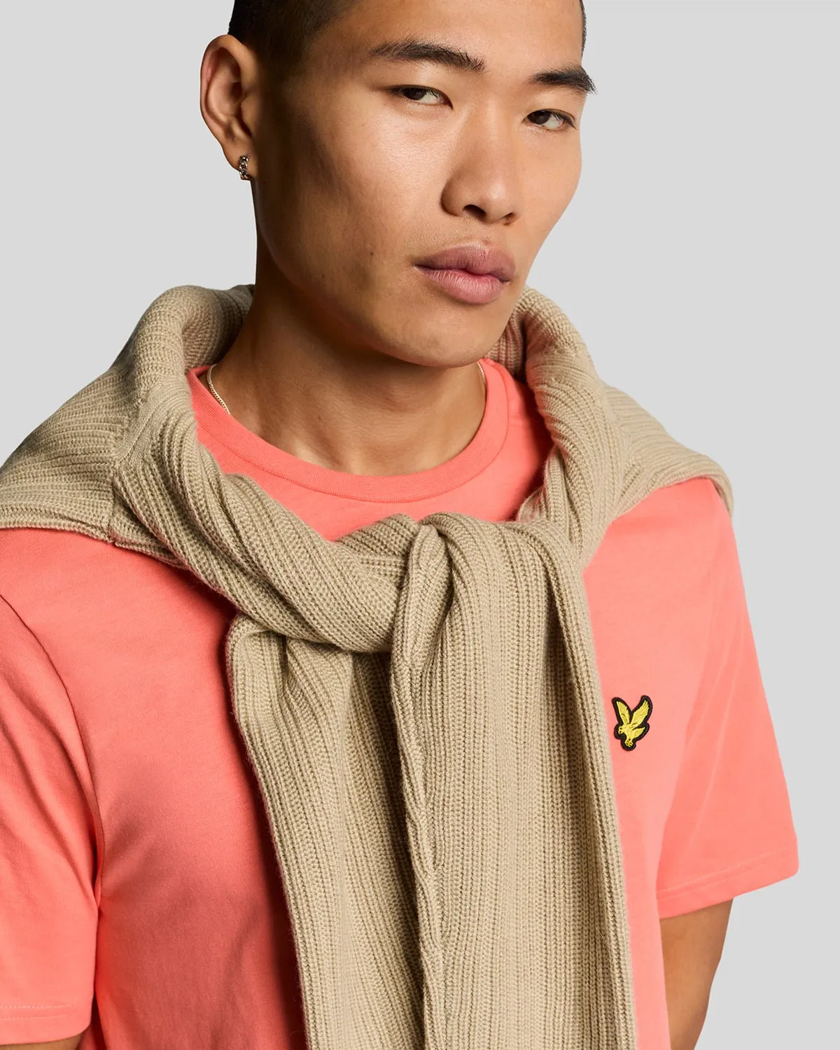 Cotton Crew Neck T-Shirt sold by Lyle & Scott product image thumbnail 4