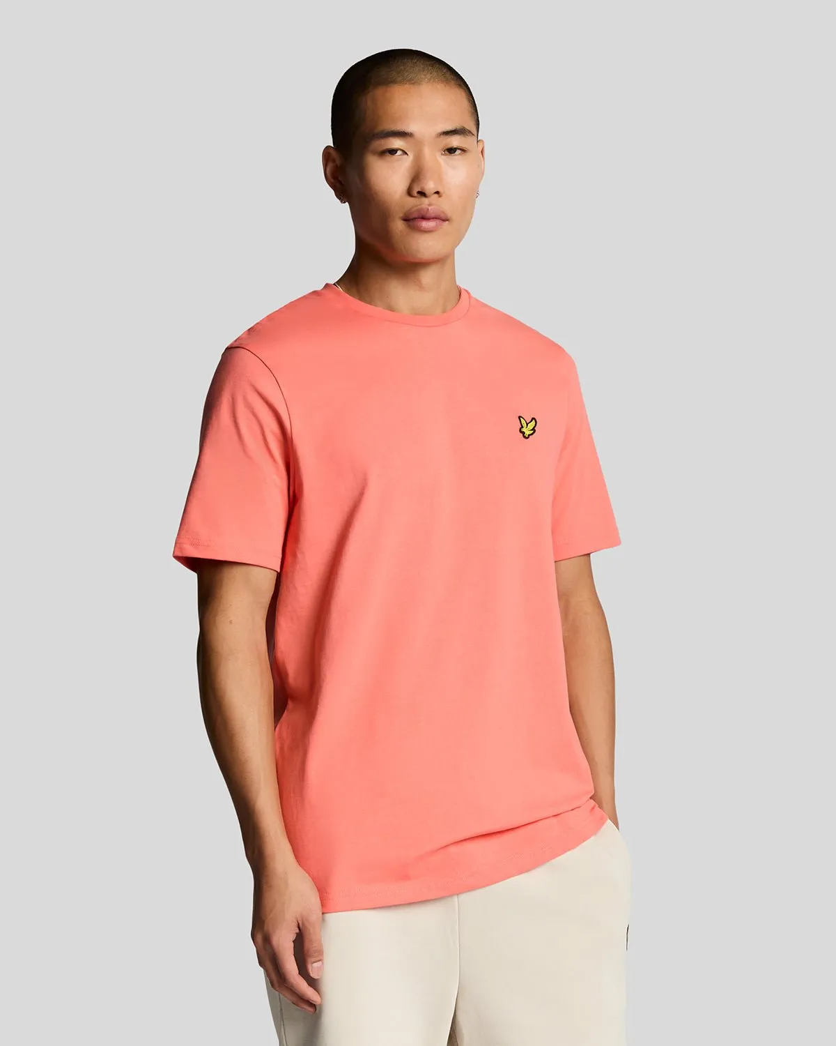 Cotton Crew Neck T-Shirt sold by Lyle & Scott