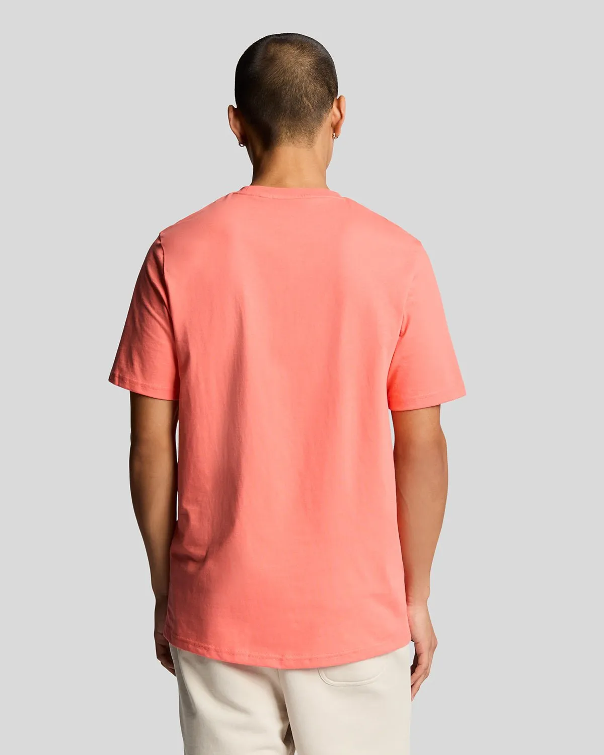 Cotton Crew Neck T-Shirt sold by Lyle & Scott product image thumbnail 3