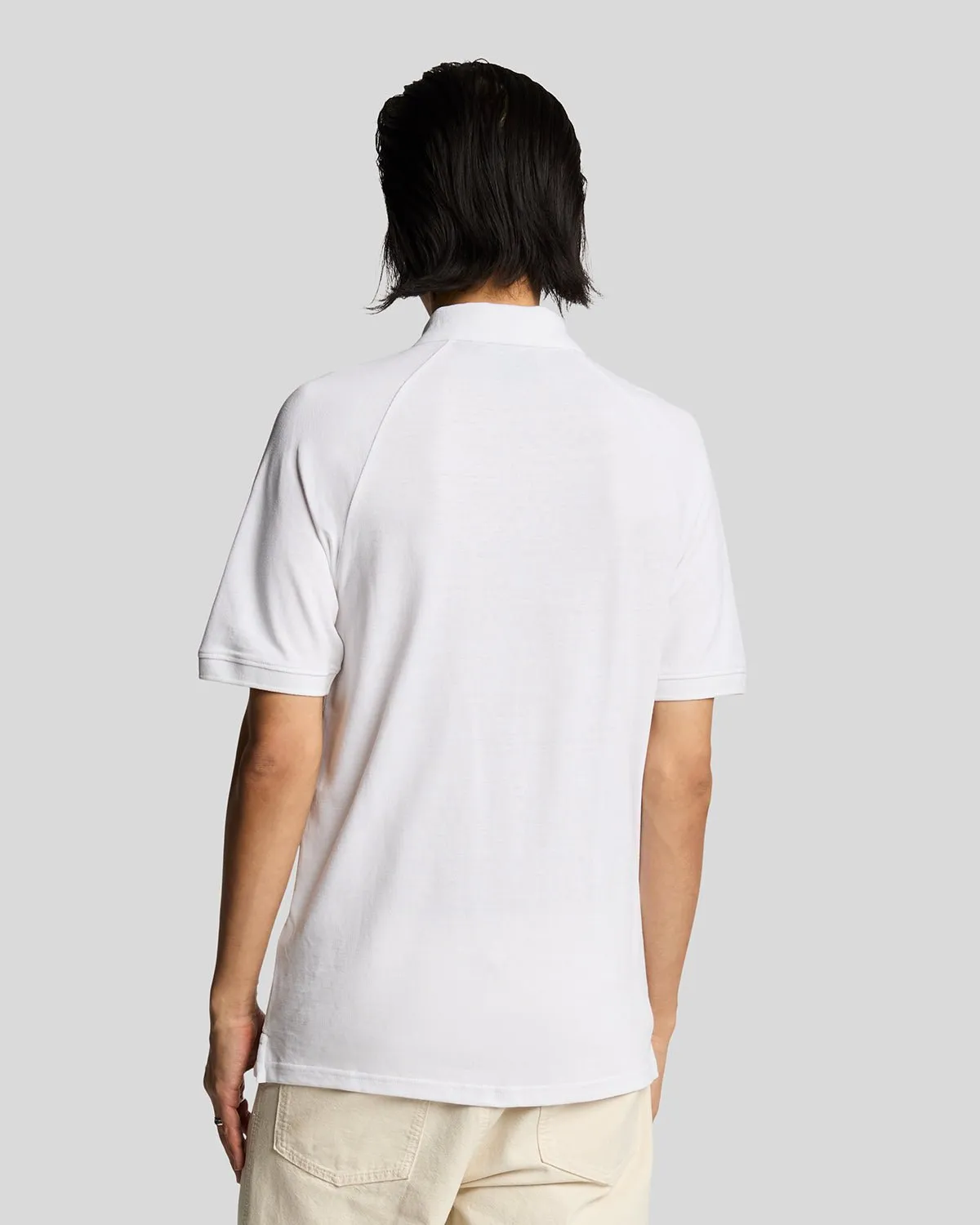 Linen Blend Polo Shirt sold by Lyle & Scott product image thumbnail 3