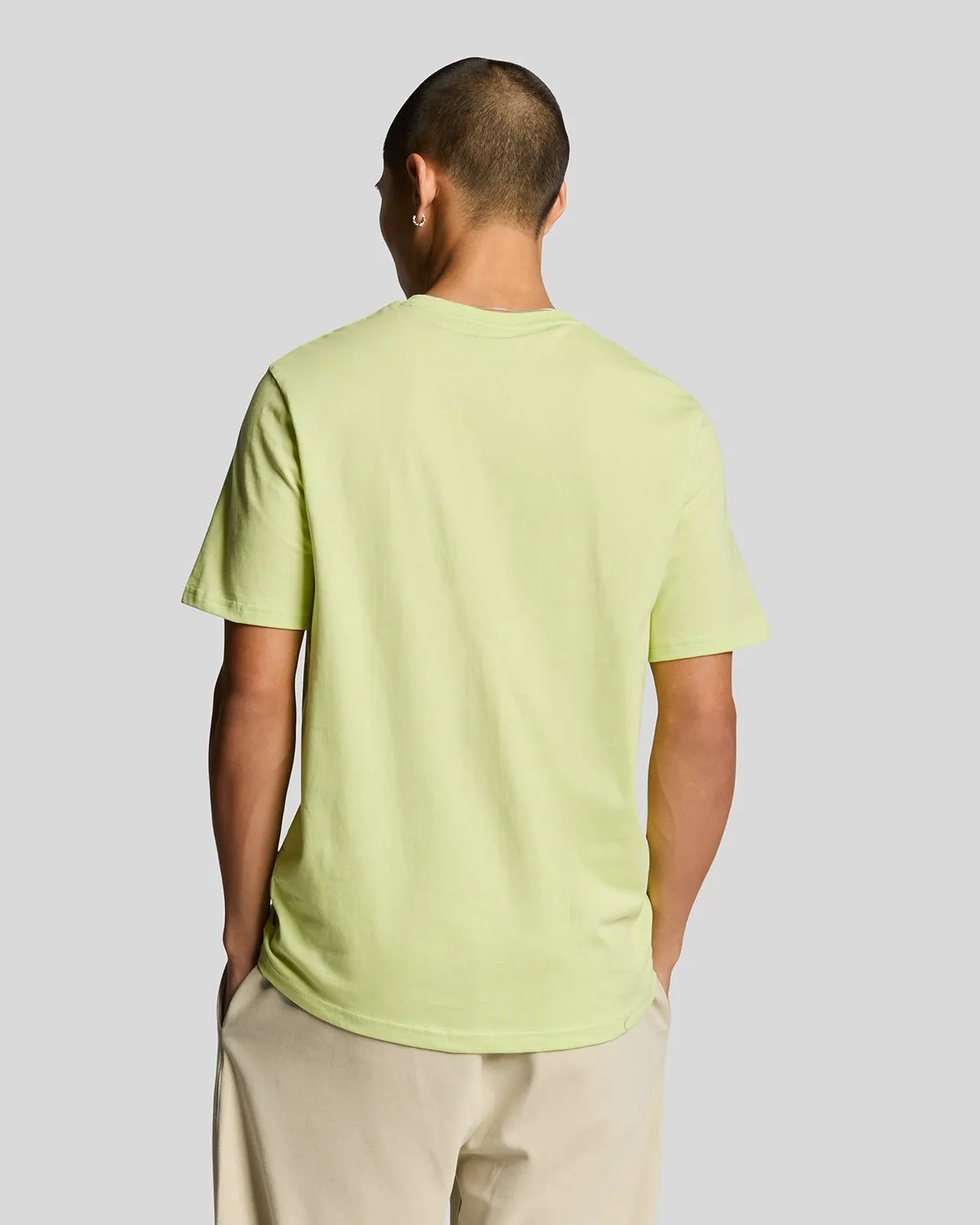 Cotton Crew Neck T-Shirt sold by Lyle & Scott product image thumbnail 3