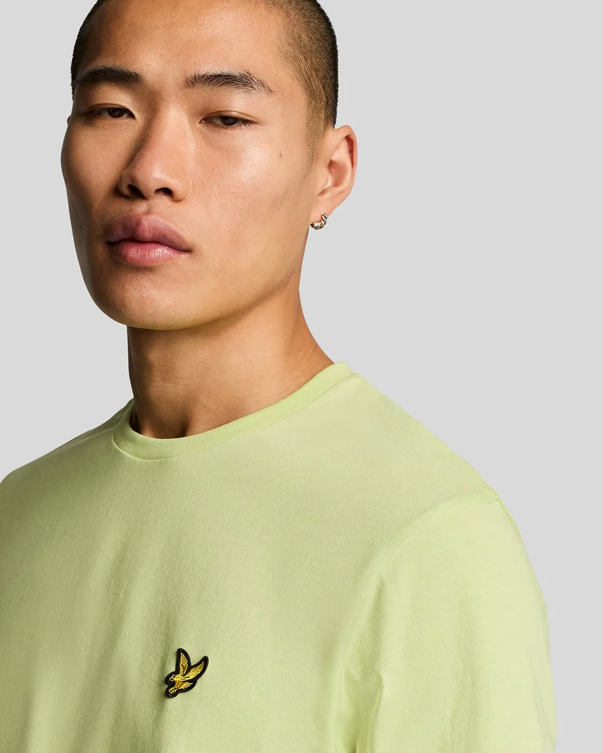 Cotton Crew Neck T-Shirt sold by Lyle & Scott product image thumbnail 4