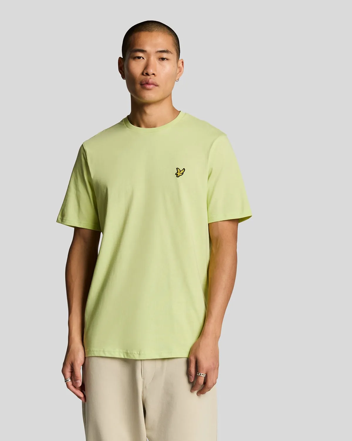 Cotton Crew Neck T-Shirt sold by Lyle & Scott