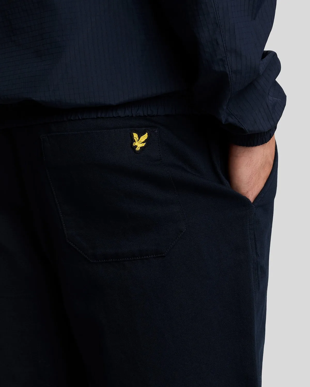Linen Blend Drawstring Shorts sold by Lyle & Scott product image thumbnail 4