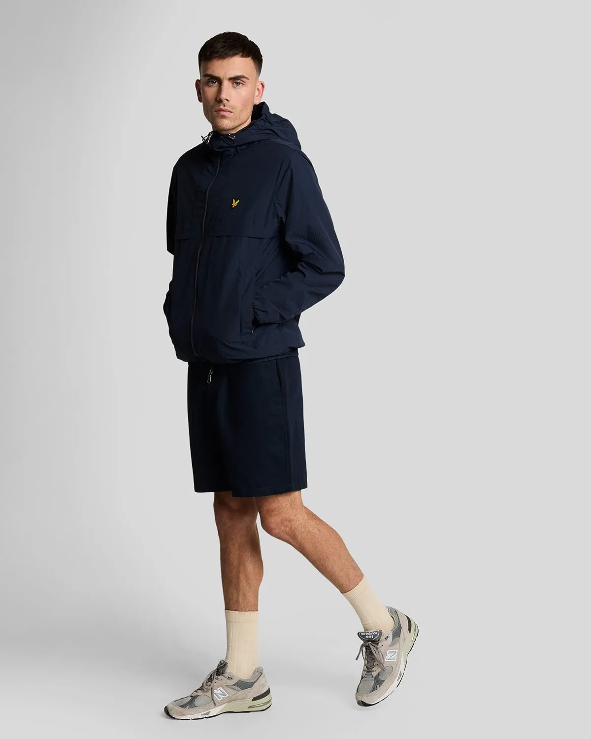 Linen Blend Drawstring Shorts sold by Lyle & Scott product image thumbnail 2