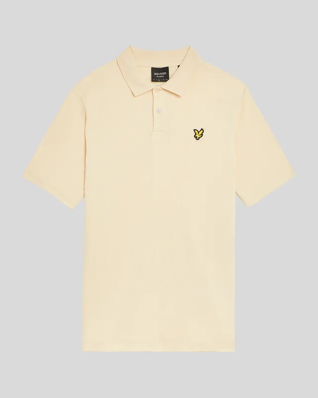Crepe Polo Shirt sold by Lyle & Scott product image thumbnail 5