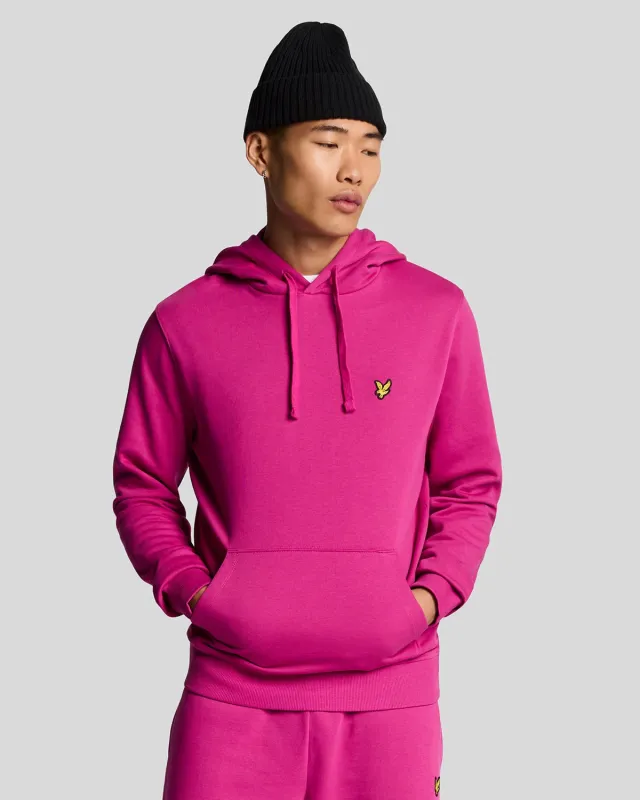 Loopback Cotton Hoodie sold by Lyle & Scott