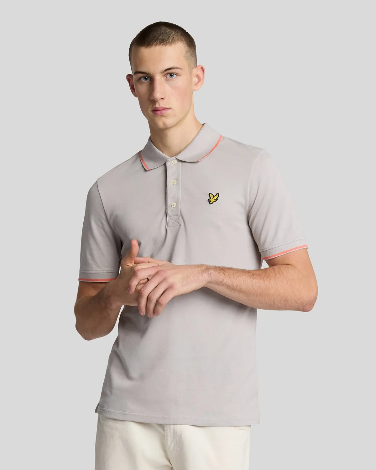 Tipped Polo Shirt sold by Lyle & Scott