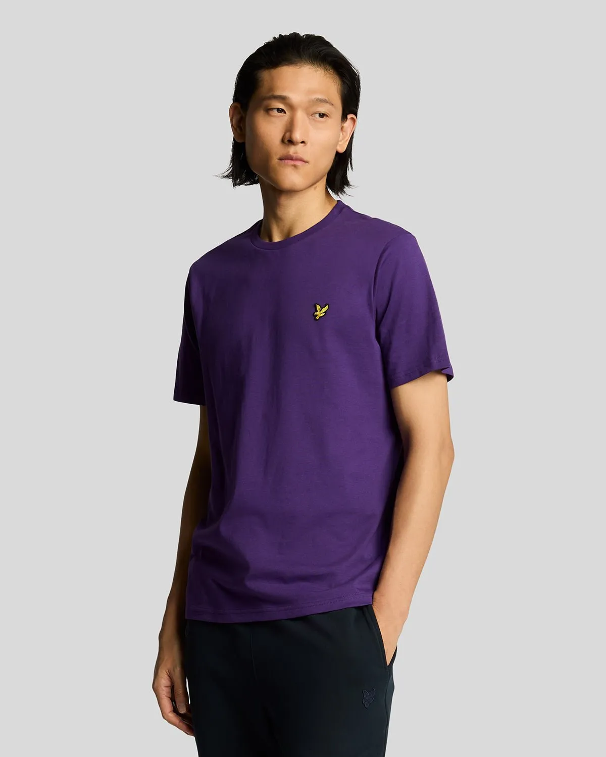 Cotton Crew Neck T-Shirt sold by Lyle & Scott