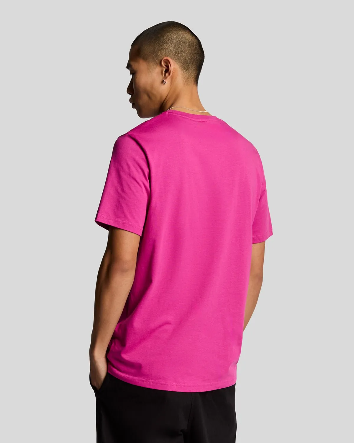 Cotton Crew Neck T-Shirt sold by Lyle & Scott product image thumbnail 3