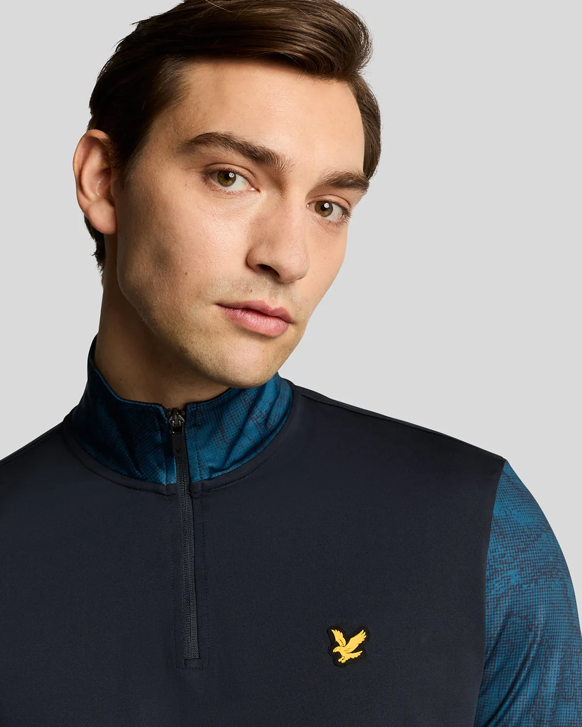 Printed Contour Midlayer sold by Lyle & Scott product image thumbnail 4