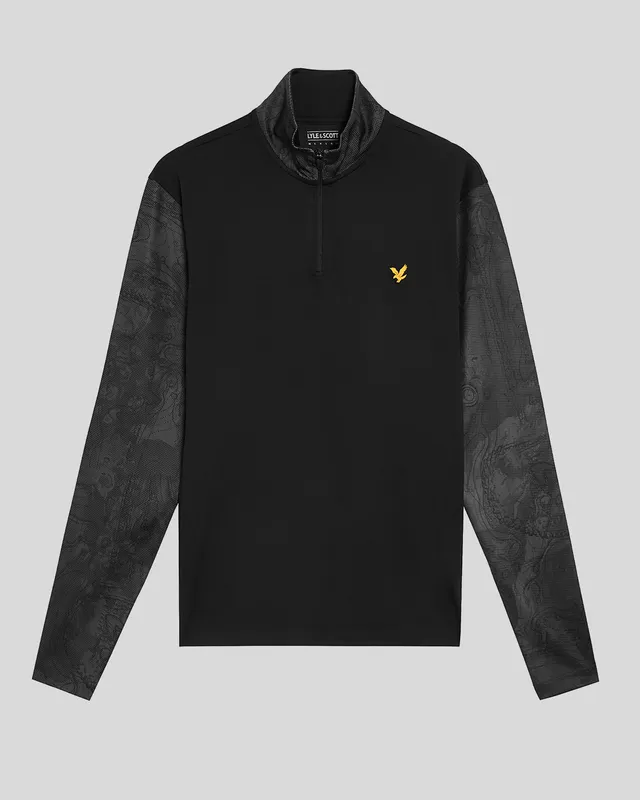 Golf Printed Contour Midlayer sold by Lyle & Scott product image thumbnail 5