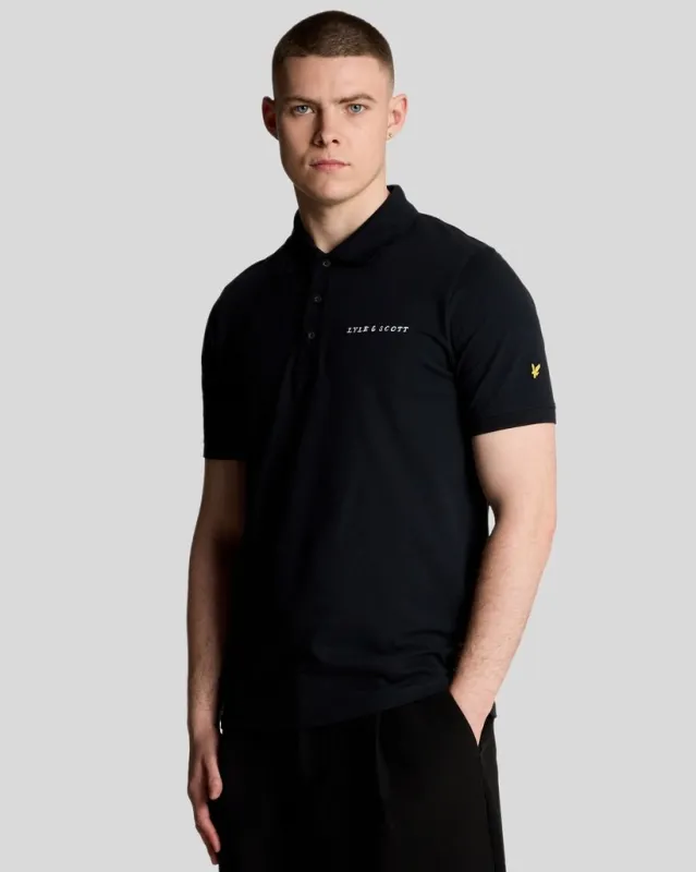 Embroidered Polo Shirt sold by Lyle & Scott