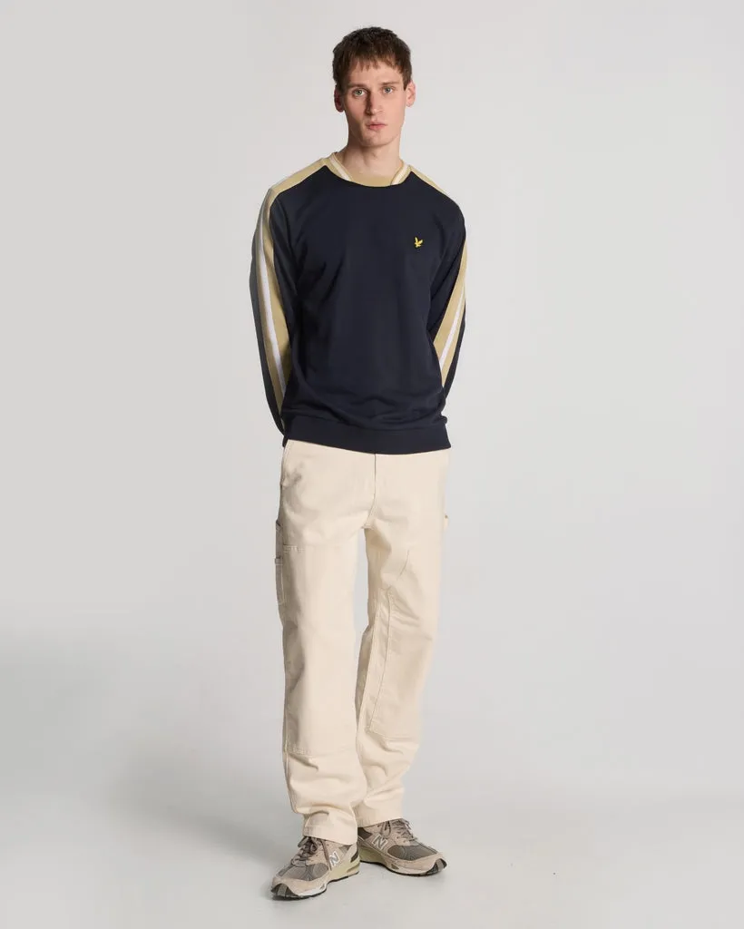 Contrast Taped Sweatshirt sold by Lyle & Scott product image thumbnail 2