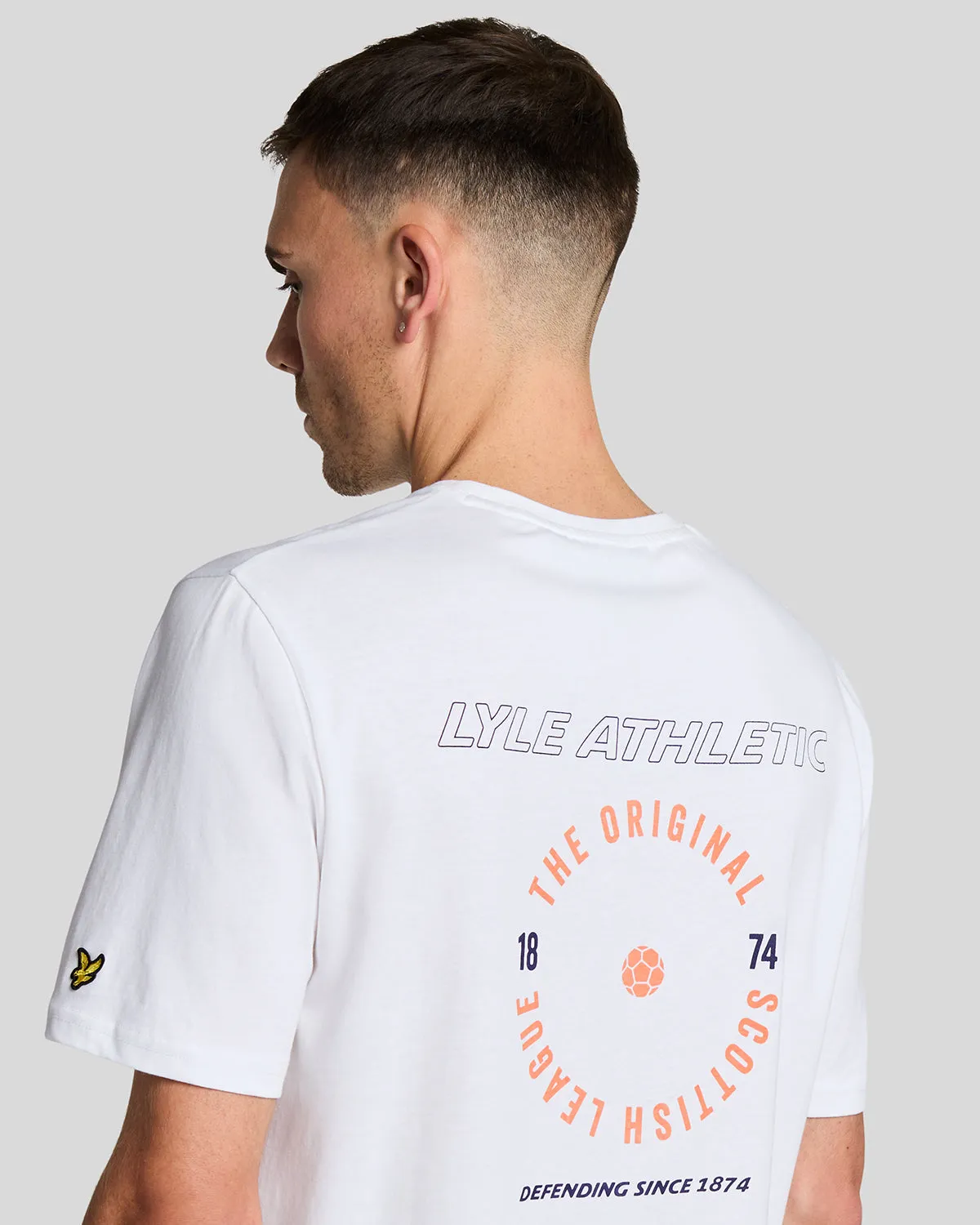 Lyle Athletic Graphic T-Shirt sold by Lyle & Scott product image thumbnail 4