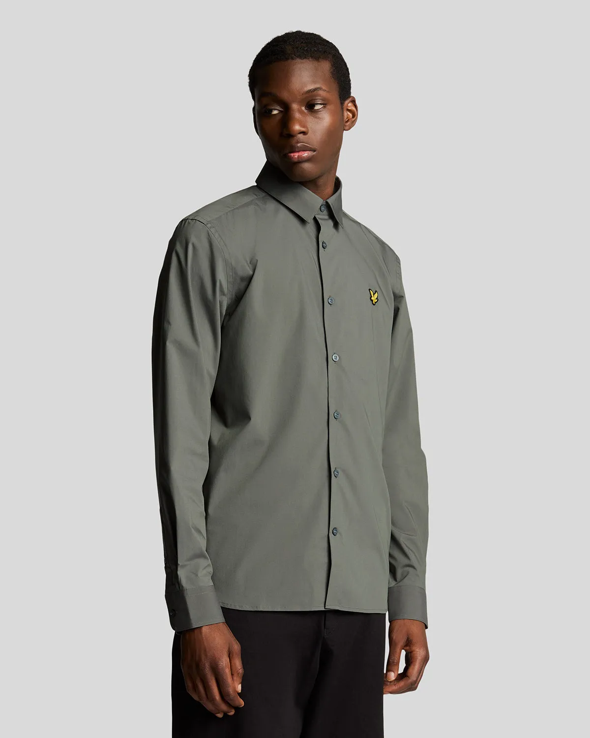 Bamboo Long Sleeve Shirt sold by Lyle & Scott