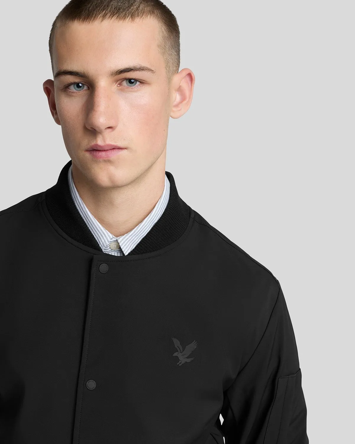 Softshell Bomber Jacket sold by Lyle & Scott product image thumbnail 4