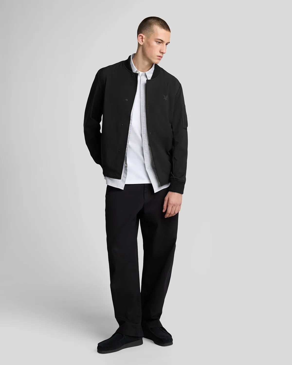 Softshell Bomber Jacket sold by Lyle & Scott product image thumbnail 2