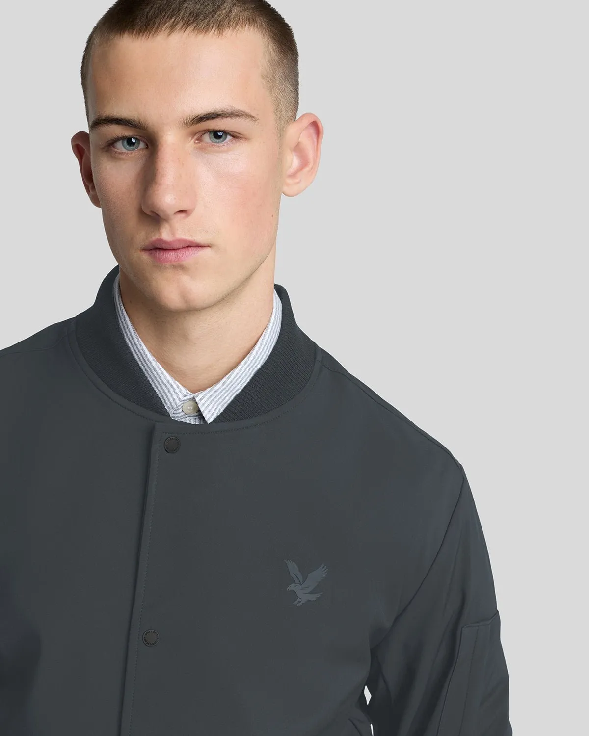 Softshell Bomber Jacket sold by Lyle & Scott product image thumbnail 4