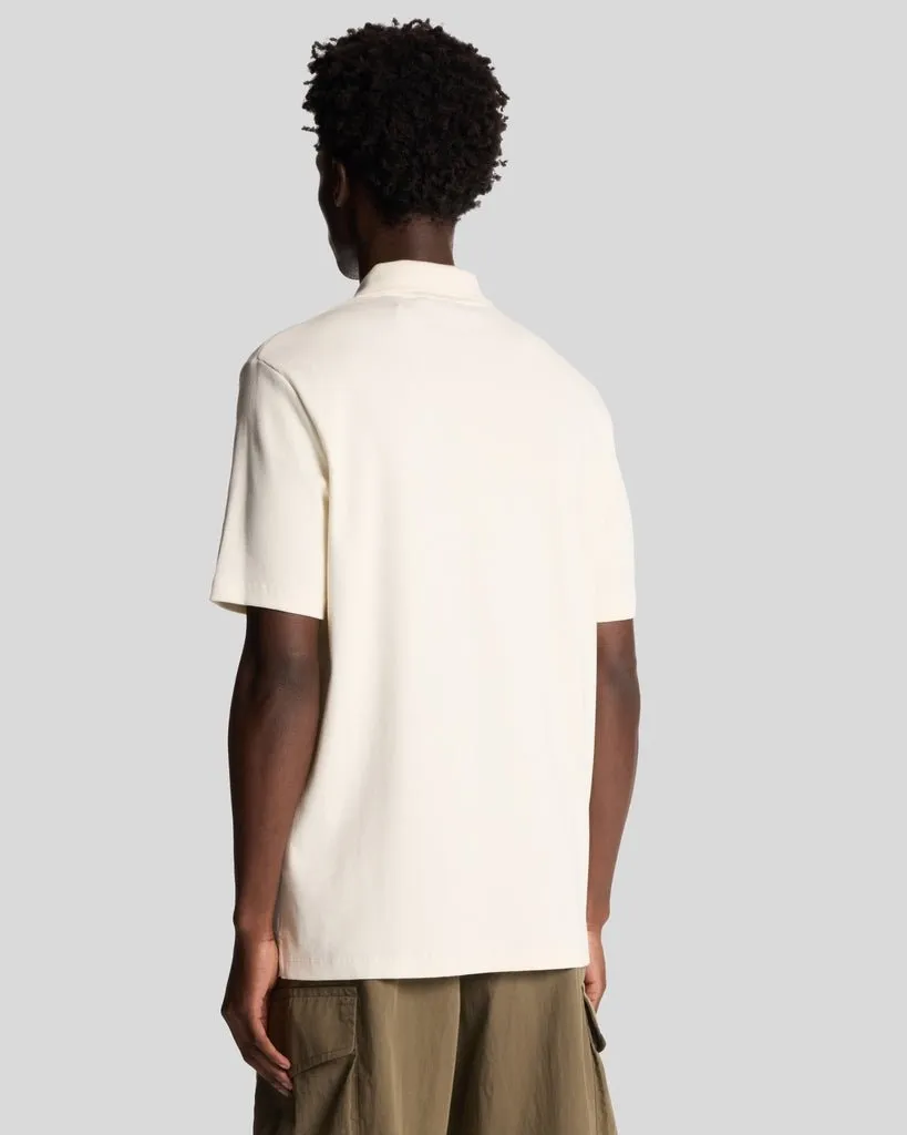Ribbed Polo Shirt sold by Lyle & Scott product image thumbnail 3