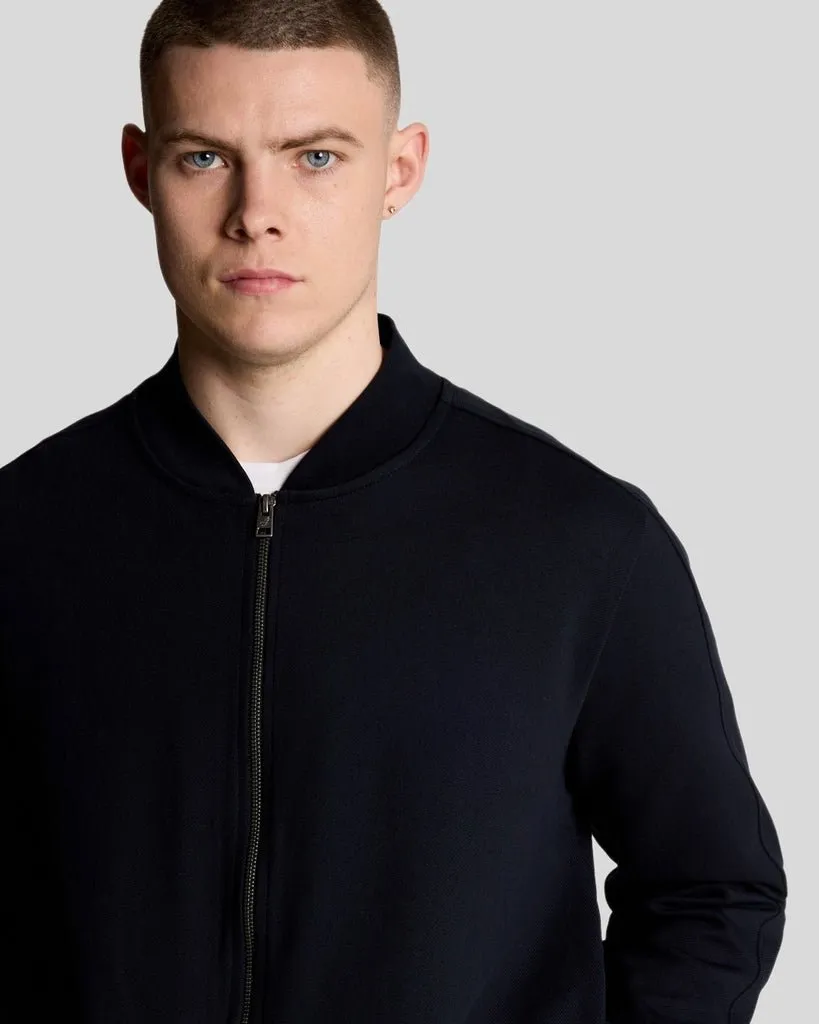 Twill Interlock Bomber Jacket sold by Lyle & Scott product image thumbnail 4