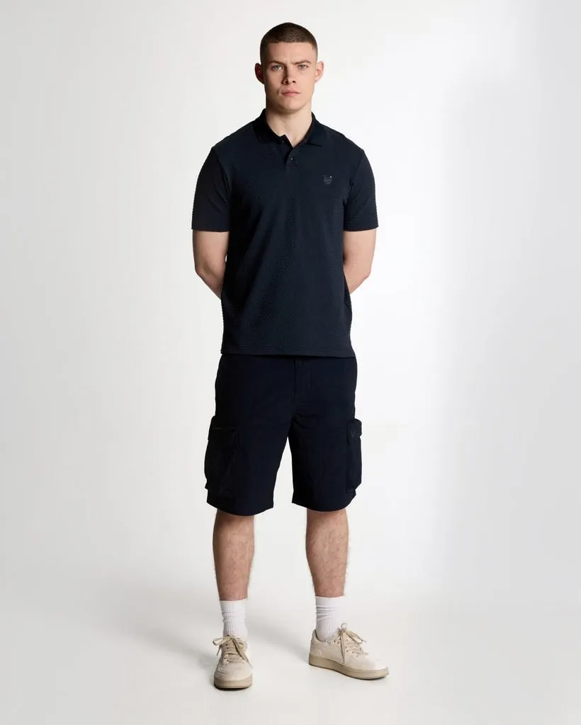 Jacquard Sovereign Polo Shirt sold by Lyle & Scott product image thumbnail 2