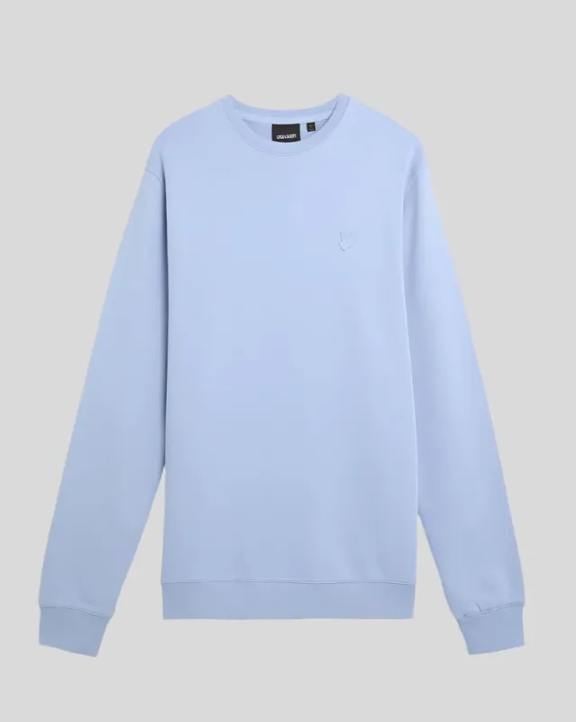 Superfine Cotton Crew Neck Sweatshirt sold by Lyle & Scott