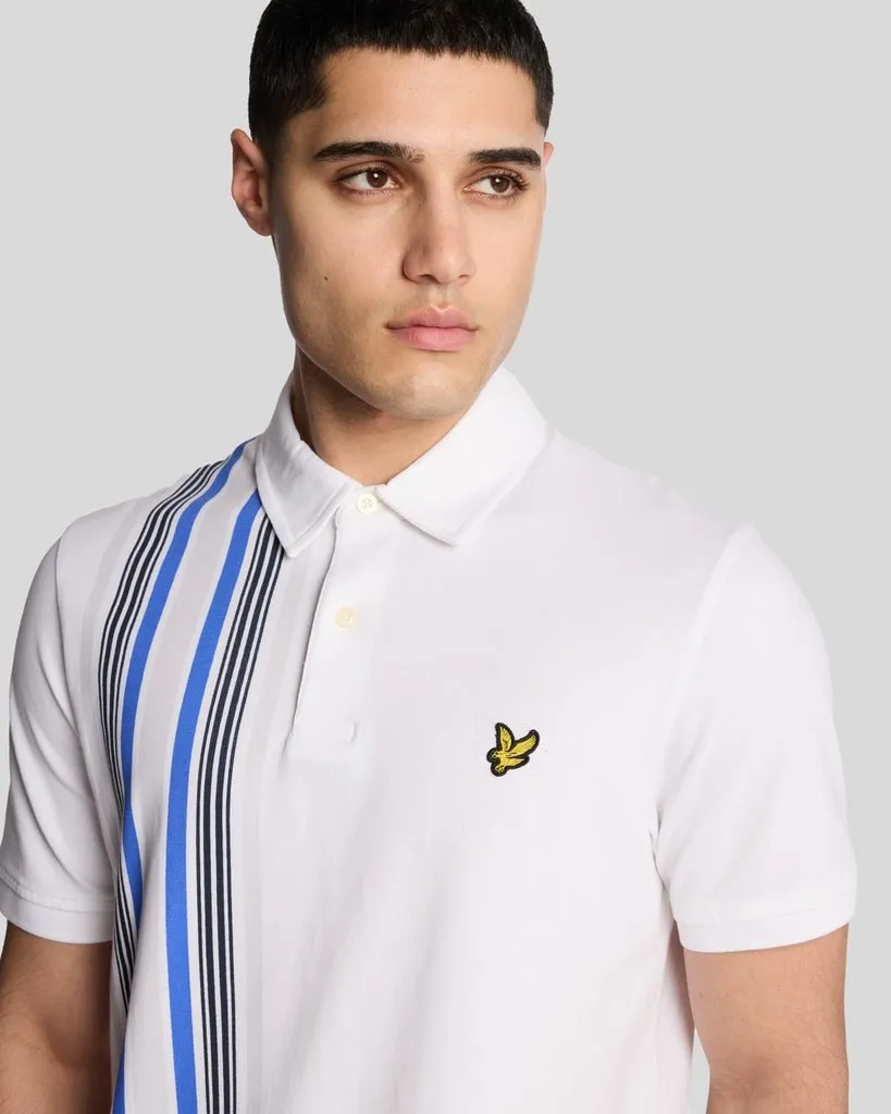 Deck Stripe Polo Shirt sold by Lyle & Scott product image thumbnail 4