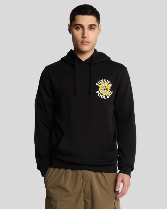 Sunnies Pool Bar Graphic Pullover Hoodie sold by Lyle & Scott