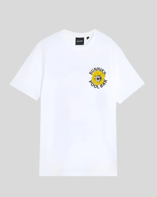 Sunnies Pool Bar Graphic T-Shirt sold by Lyle & Scott