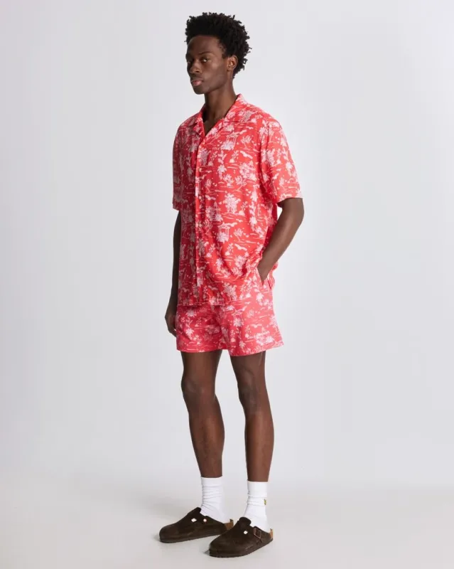 Botanical Garden Print Swim Shorts sold by Lyle & Scott