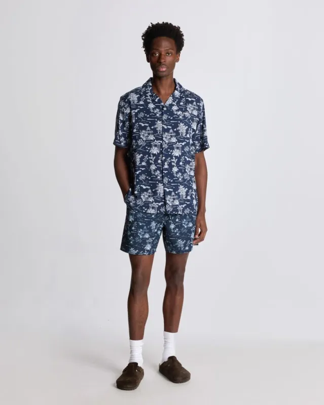 Botanical Garden Print Swim Shorts sold by Lyle & Scott