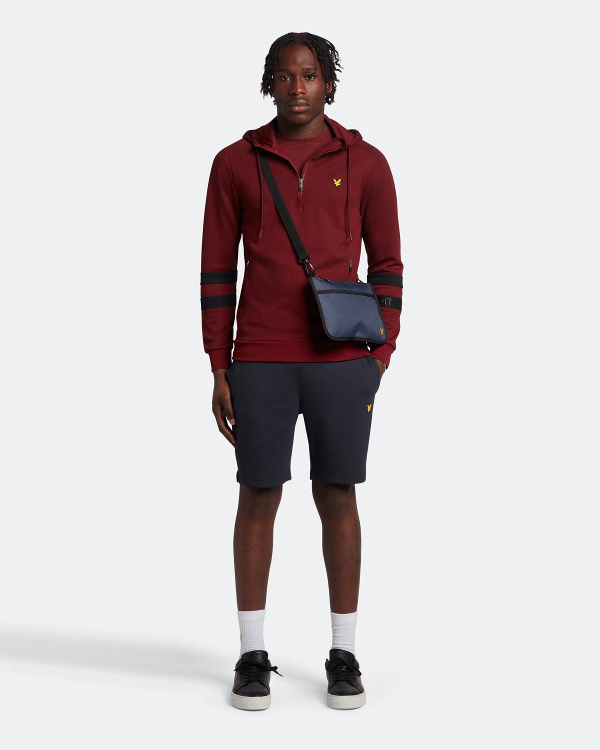 Sports Sleeve Stripe Hoodie sold by Lyle & Scott product image thumbnail 2