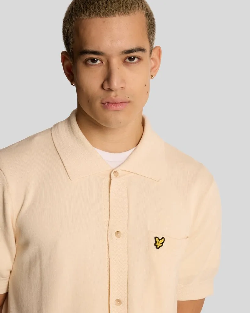 Hemp Knitted Shirt sold by Lyle & Scott product image thumbnail 4