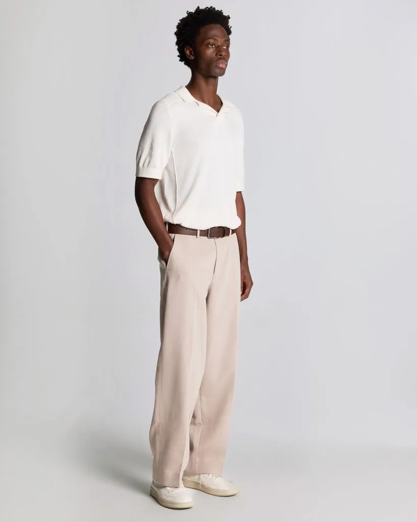 Seam Tipped Knitted Polo Shirt sold by Lyle & Scott product image thumbnail 2