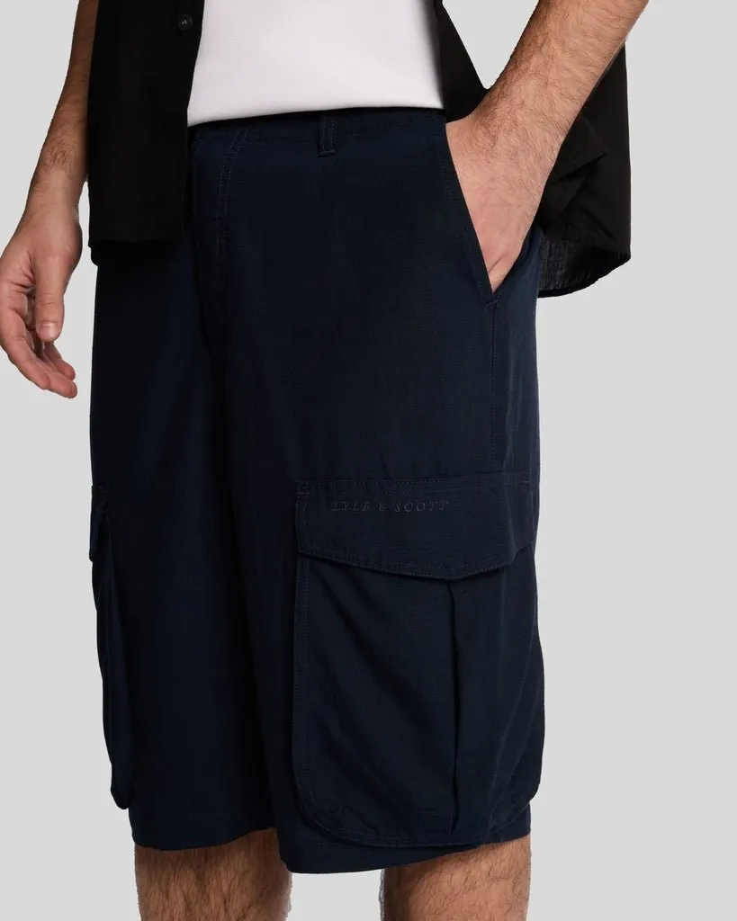 Cotton Linen Cargo Shorts sold by Lyle & Scott product image thumbnail 4