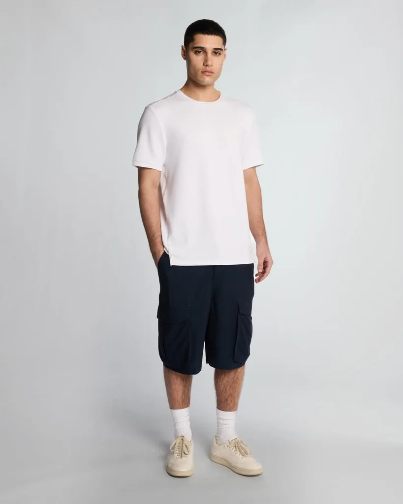 Cotton Linen Cargo Shorts sold by Lyle & Scott