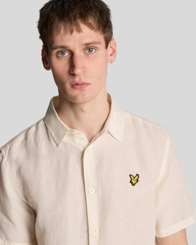 Hemp Short Sleeve Shirt sold by Lyle & Scott product image thumbnail 3