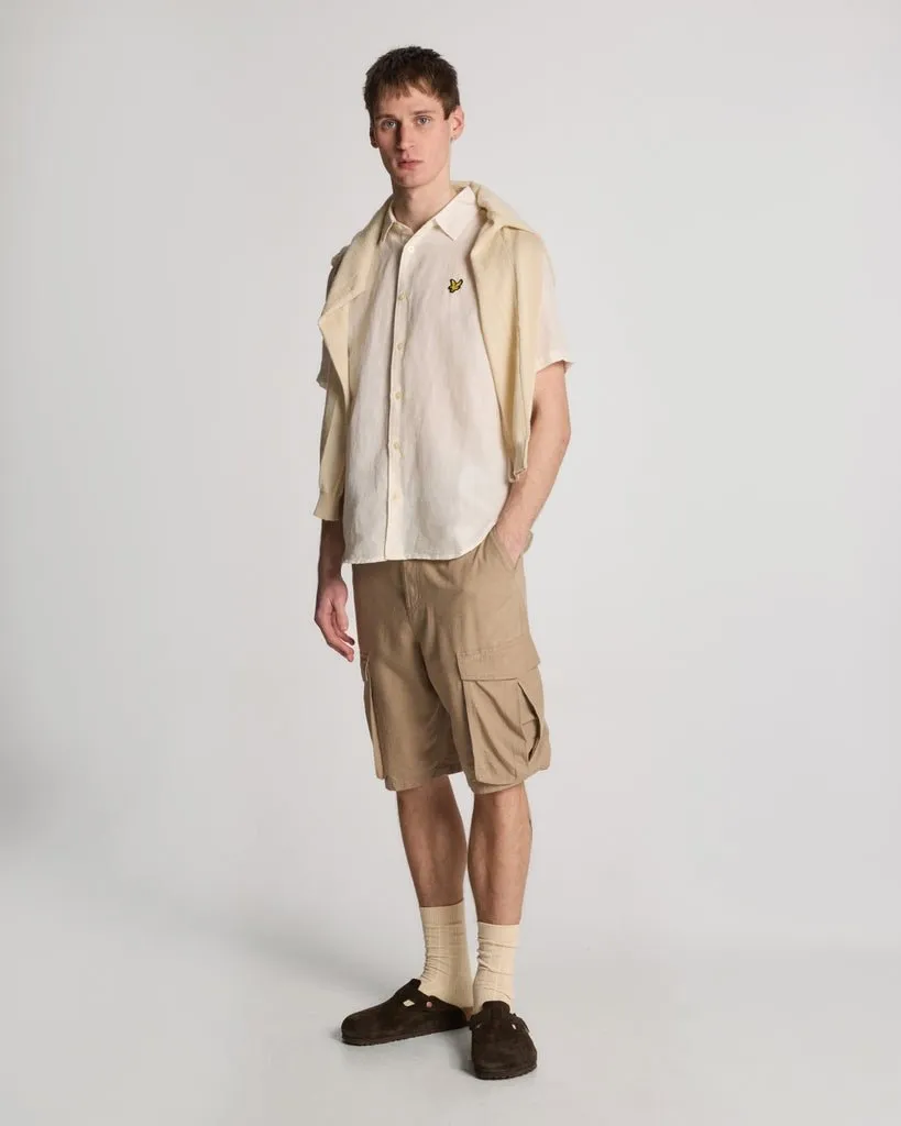 Hemp Short Sleeve Shirt sold by Lyle & Scott product image thumbnail 4