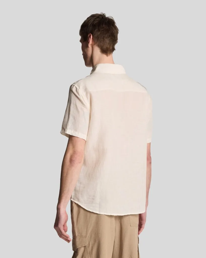 Hemp Short Sleeve Shirt sold by Lyle & Scott product image thumbnail 2
