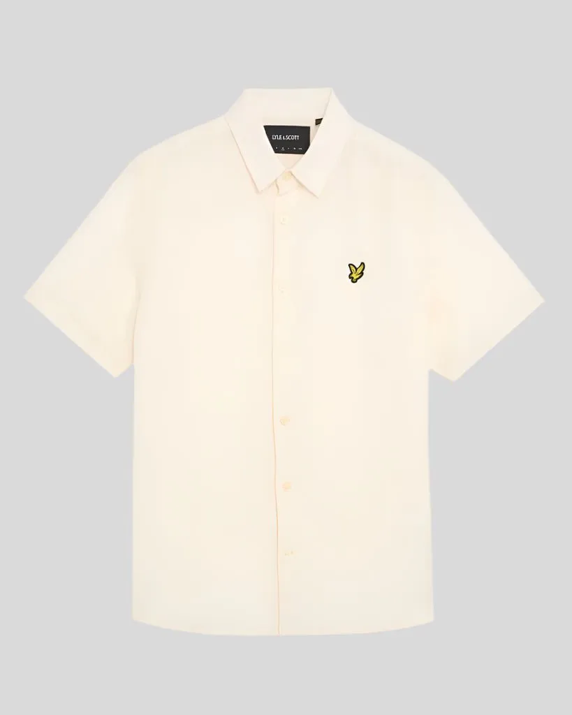 Hemp Short Sleeve Shirt sold by Lyle & Scott product image thumbnail 5