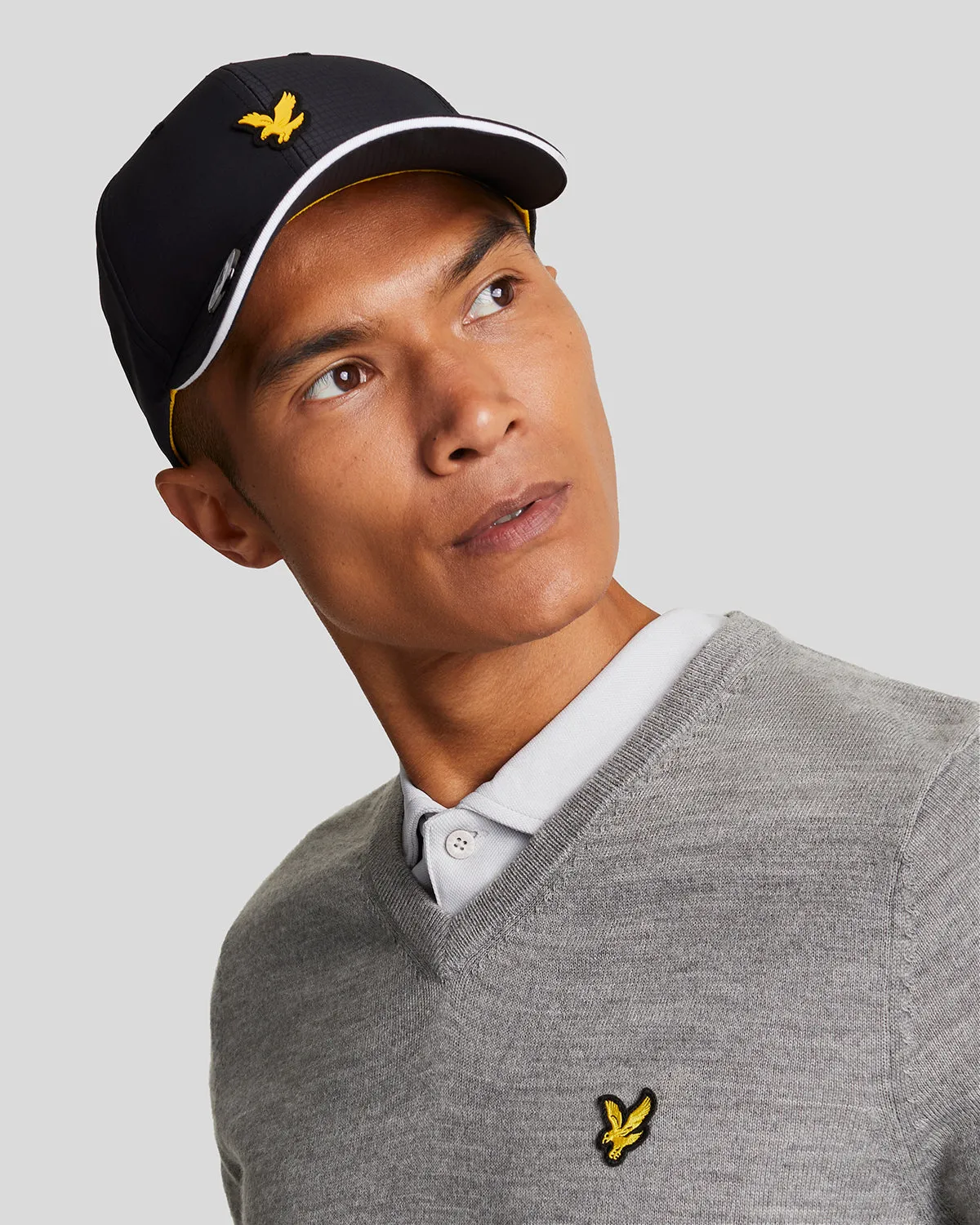 Wool Blend V Neck Jumper sold by Lyle & Scott product image thumbnail 4